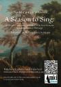 Amici Cantate presents:  A Season to Sing Amici Cantate presents:  A Season to Sing